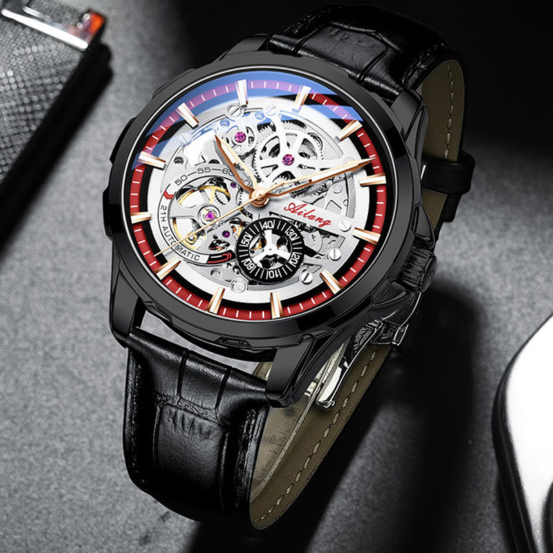 Luxury Watch Men - AILANG – montre étanche en cuir