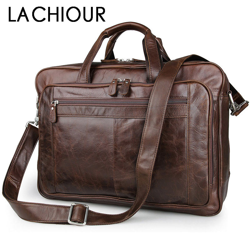 Leather Briefcase - Laciour – sac à main en