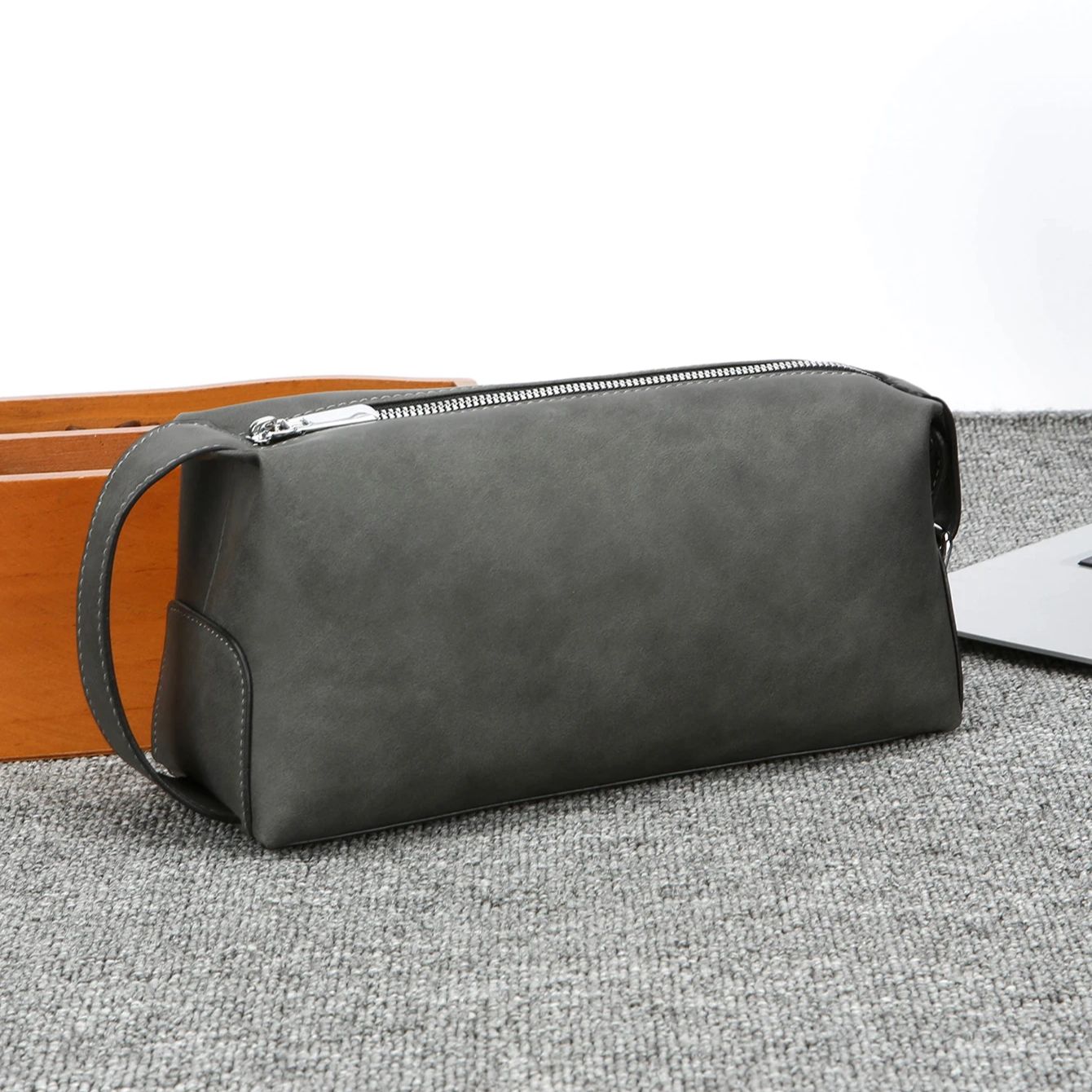 Travel Luggage Set - Trousse de toilette en cuir PU
