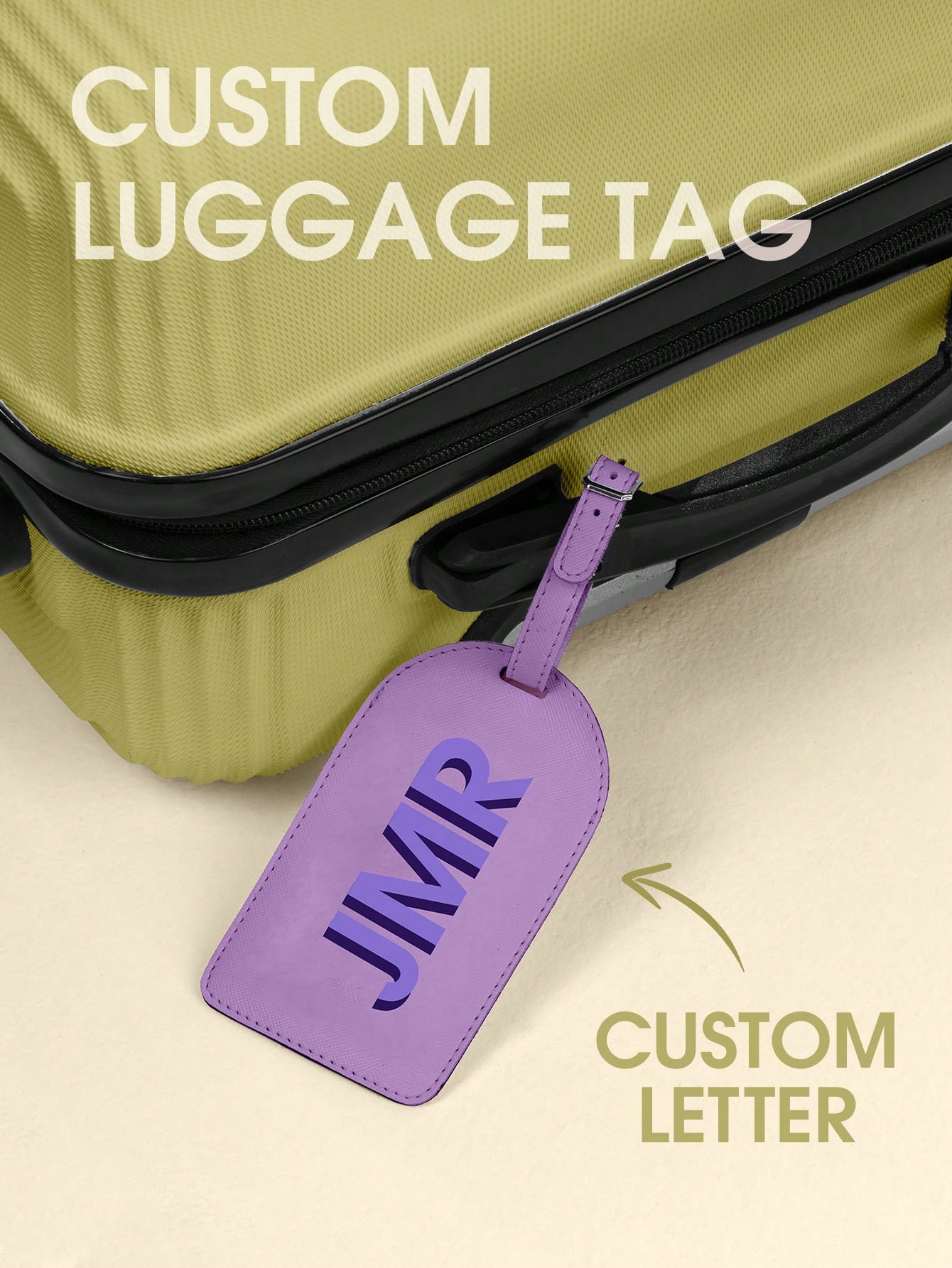 Étiquette de bagage personnali - Leather Briefcase avis et prix