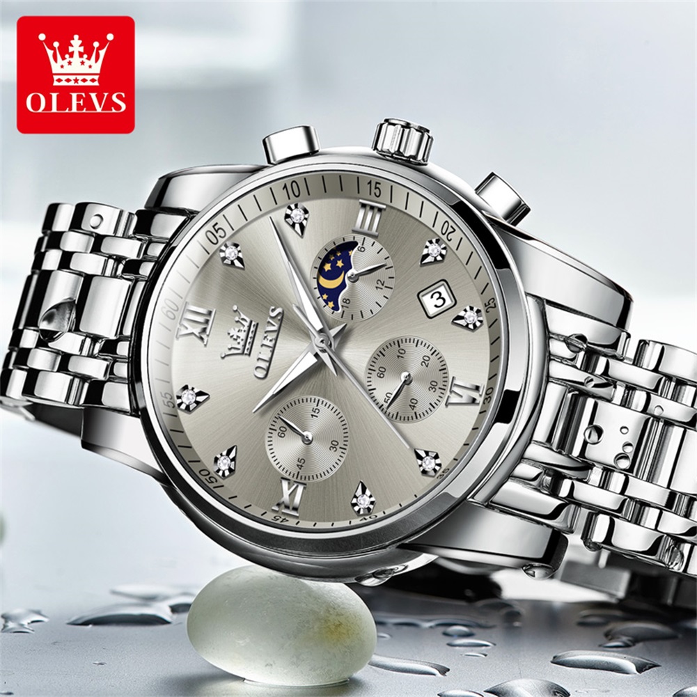 OLEVS 2858 montre à Quartz pou - Luxury Watch Men avis et prix
