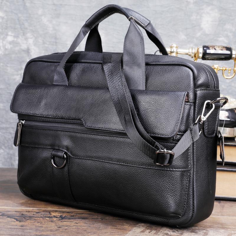 Grand sac à main en cuir vérit - Leather Briefcase avis et prix