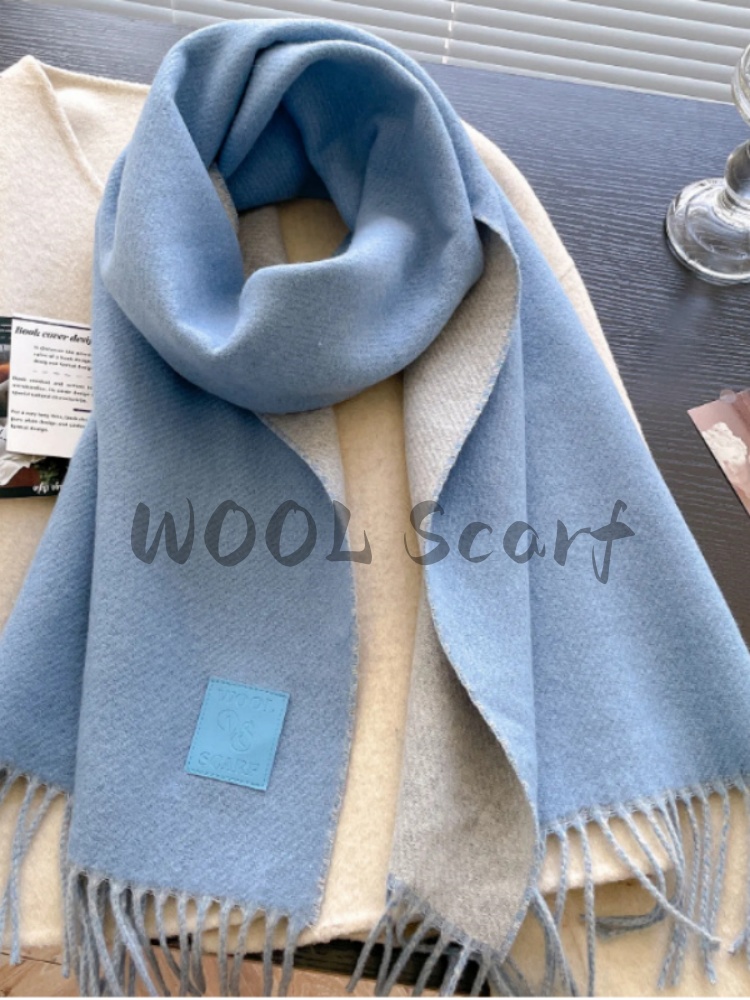 Nouvelle laine hiver épais cha - Cashmere Scarf avis et prix