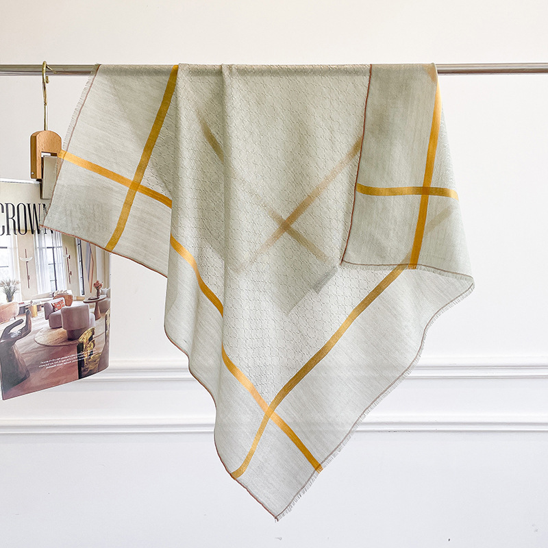 Châle carré 100% pur cachemire - Cashmere Scarf avis et prix