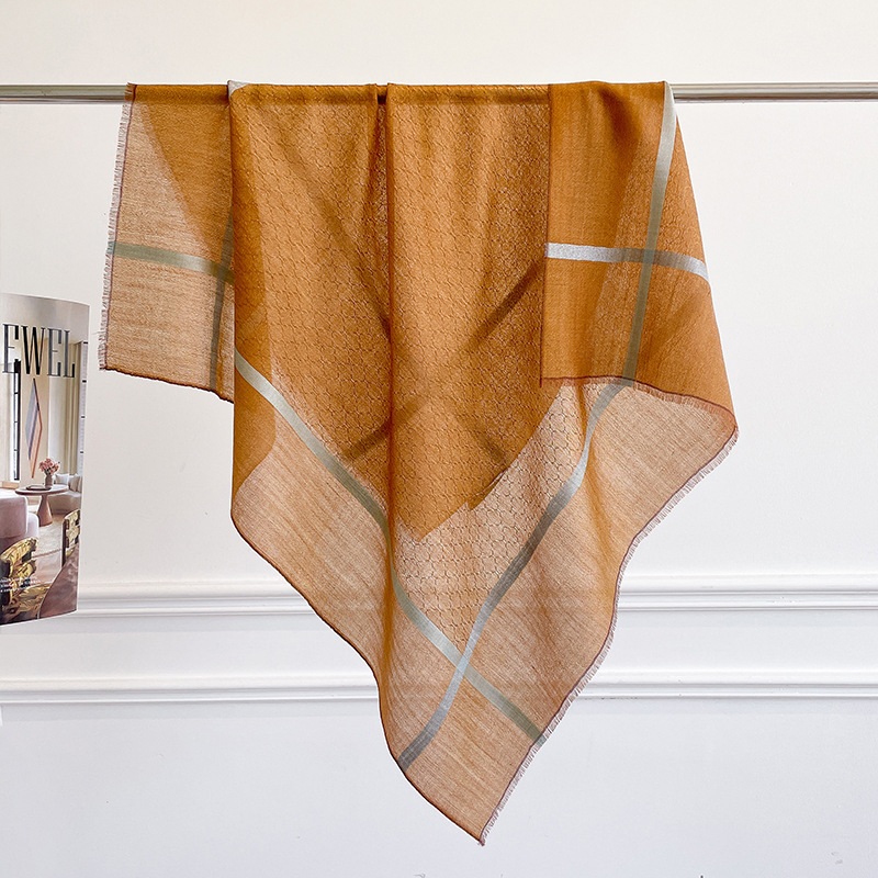 Châle carré 100% pur cachemire - Cashmere Scarf avis et prix