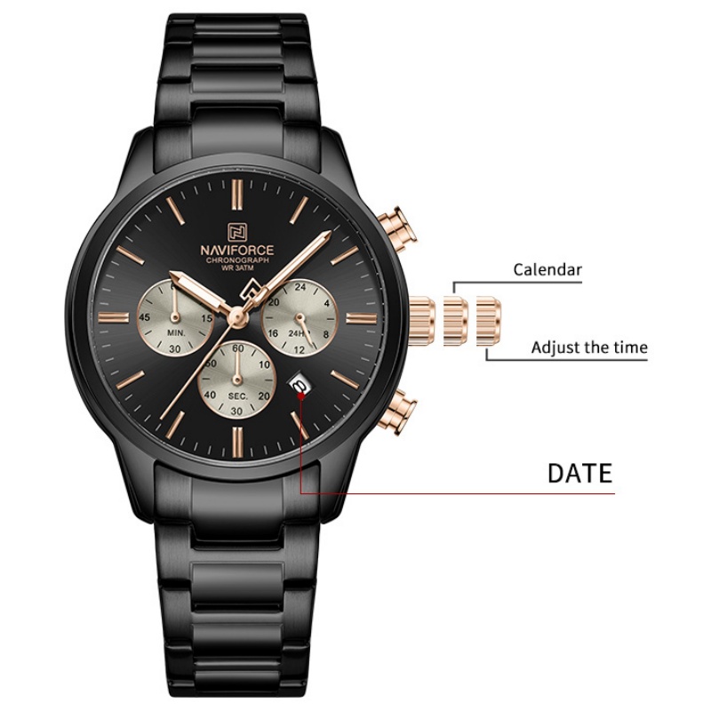 NAVIFORCE Montre Chronographe  - Luxury Watch Men avis et prix