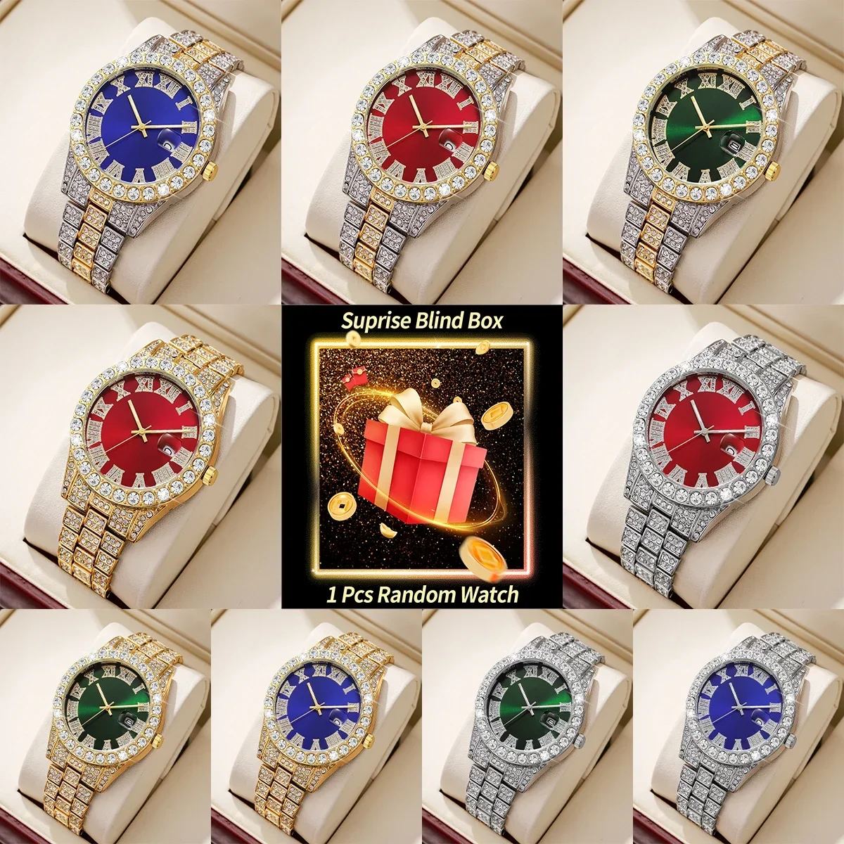 Montre pour homme Mystery Blin - Luxury Watch Men avis et prix