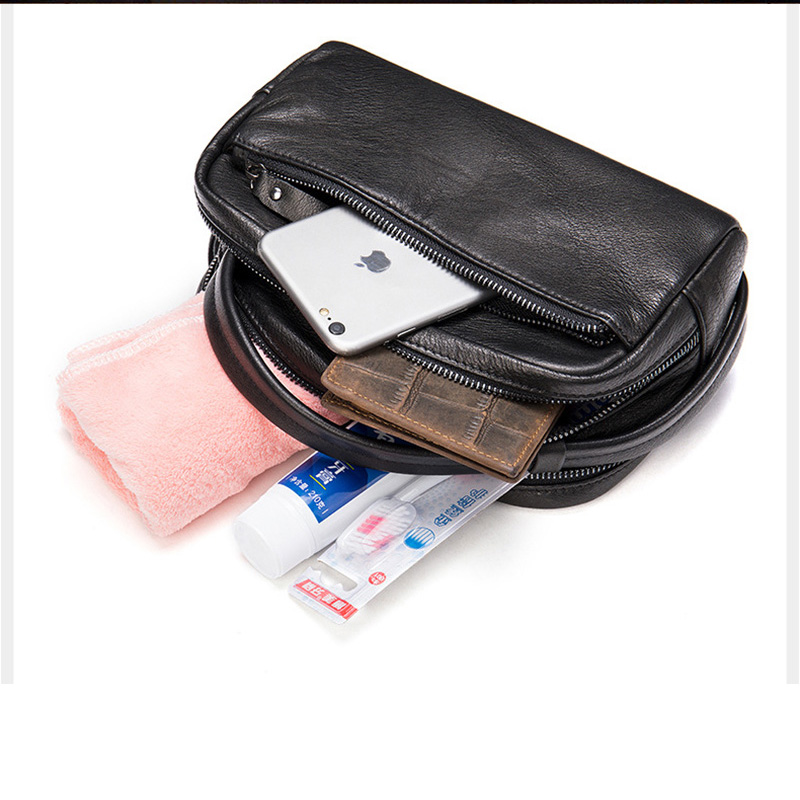 Luufan-Pochette en cuir vérita - Leather Wallet Men avis et prix