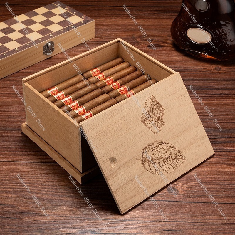 Boîte à cigares en cèdre de qu - Premium Cigar Case avis et prix