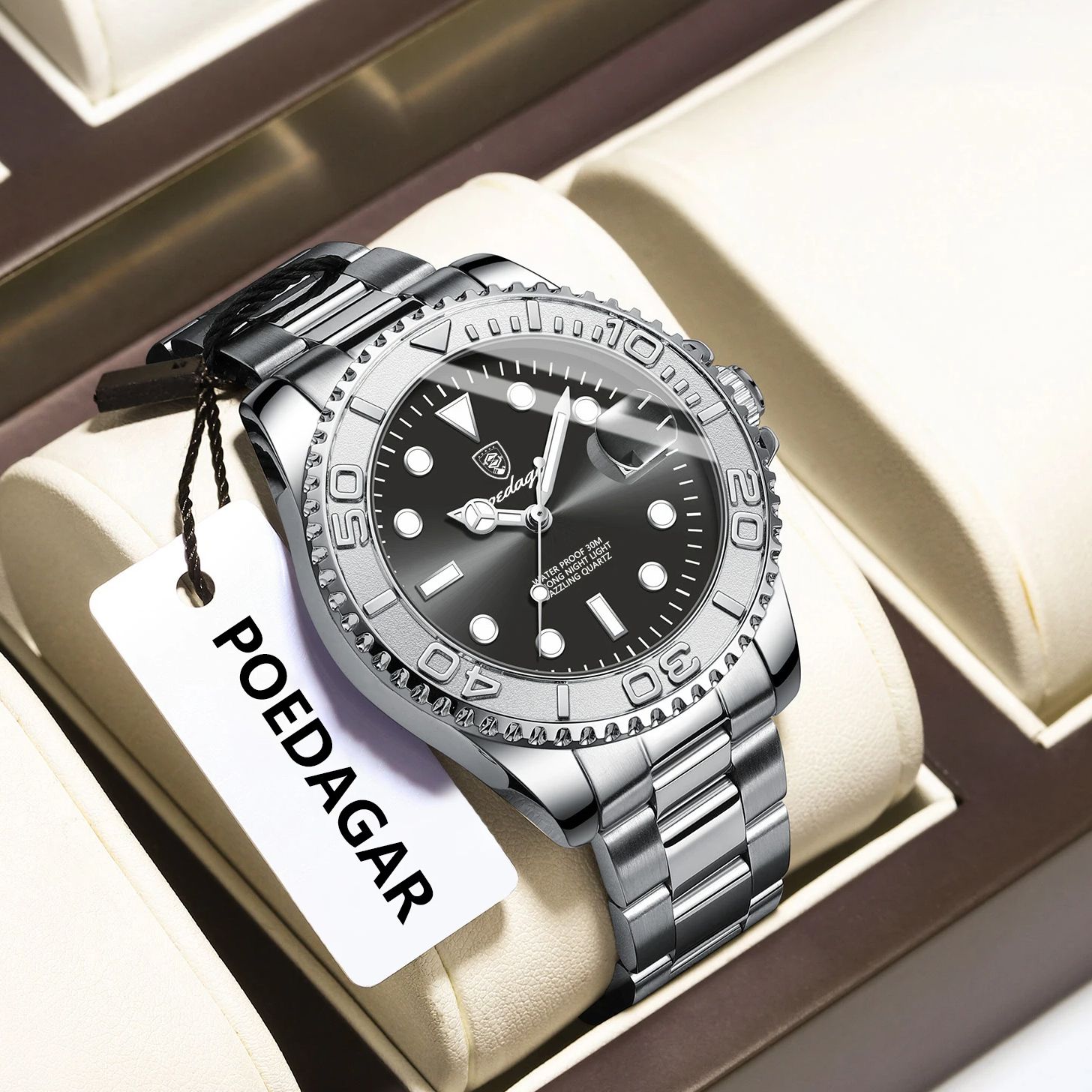 POEDAGAR montre de Sport à la  - Luxury Watch Men avis et prix