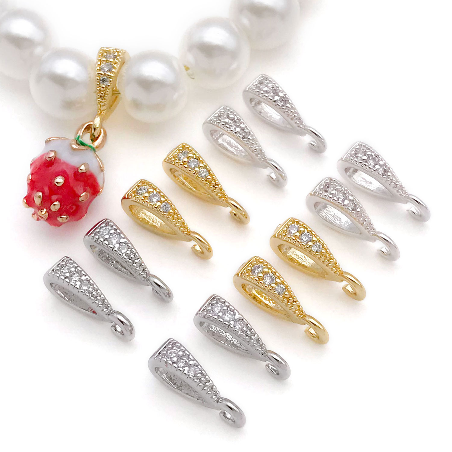 Connecteurs de boucle de grain - Gold Plated Jewelry avis et prix