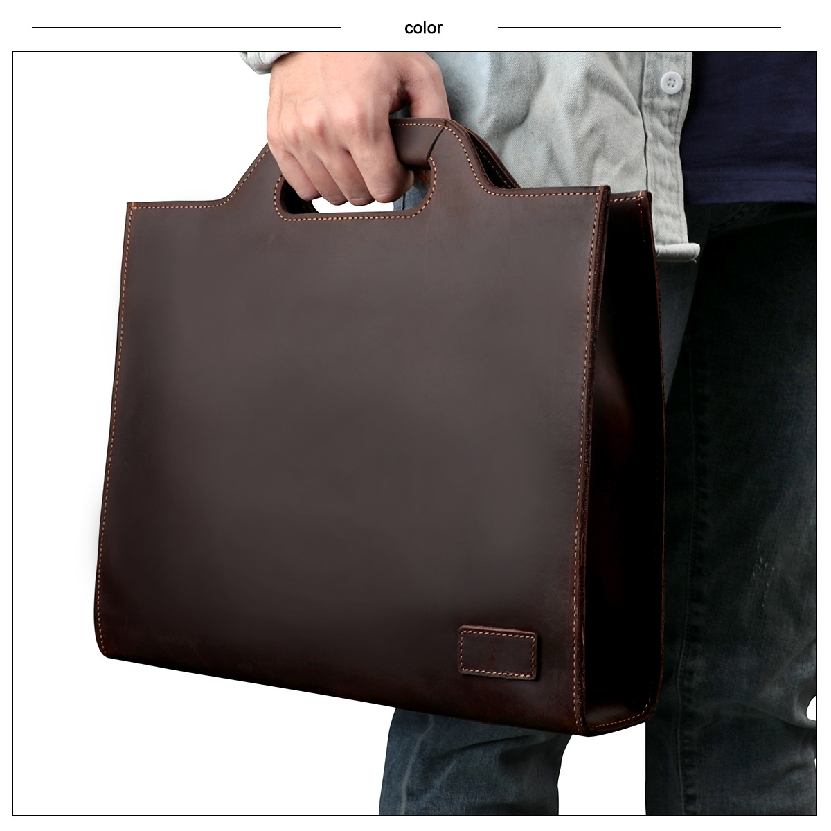 Sac pour ordinateur portable p - Leather Briefcase avis et prix